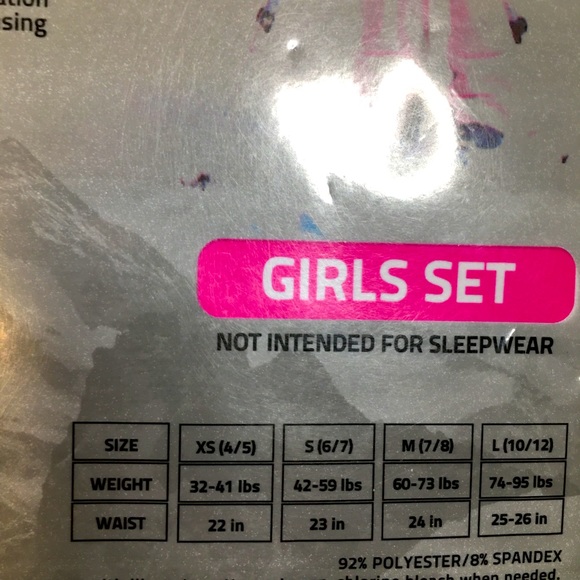 MEDALIST GIRLS SET CREW&PANT Size: M (7/8) - Picture 3 of 3